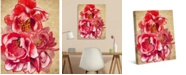 Creative Gallery Crimson Flowering Quince 24" x 20" Canvas Wall Art Print